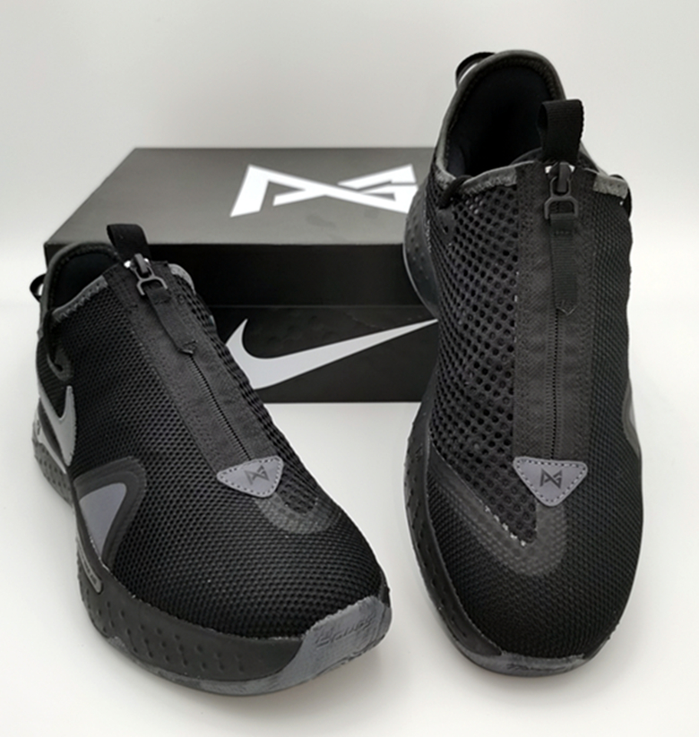 Nike PG 4 All Black Shoes